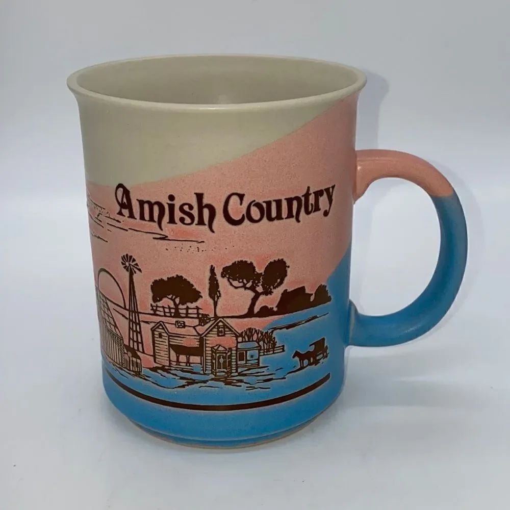 Otigiri Vintage Amish Country 3D Coffee Mug